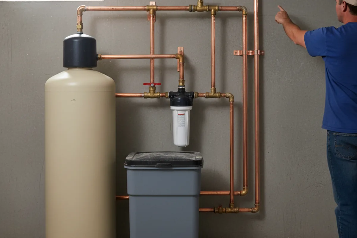 Whole-house water treatment system installed in Stacy